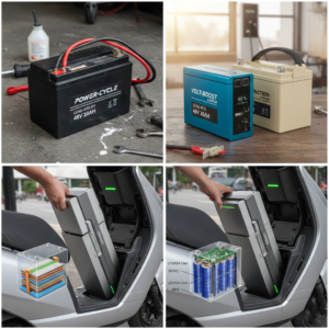 electric bike battery mileage